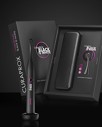 Curaprox USA Introduces: Black Is White Hydrosonic Toothbrush